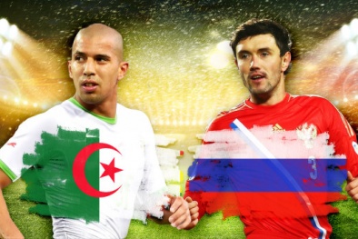 Kết quả tỉ số trận đấu Algeria – Nga World Cup 2014: 1-1